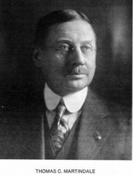 1909 photo of Thomas C. Martindale