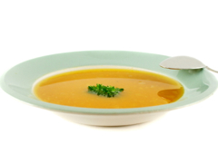 warm bowl of soup
