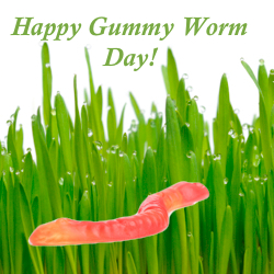 natural Gummy Worm Day