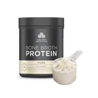scoop of bone broth powder