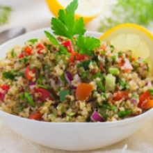 quinoa with veggies