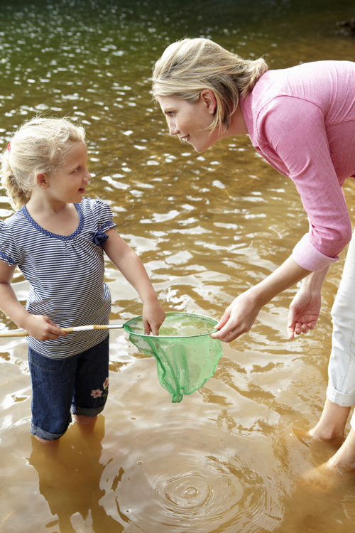 fishing with mom