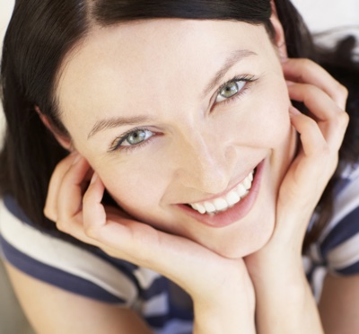 Happy, smiling woman