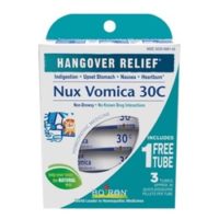 nux vomica for hangover