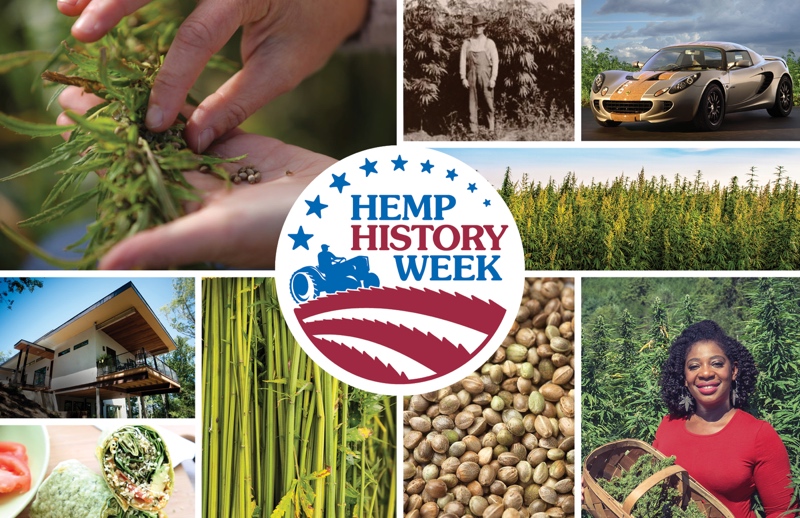 Hemp History Week Collage 2019