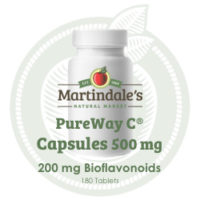 500 mg Pureway C 180 tab