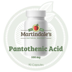 Pantothenic Acid 500 mg b5