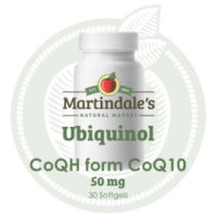 Ubiquinol 50mg 30 softgels