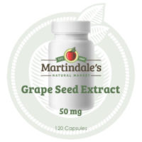 grape seed extract OPCs 50 mg