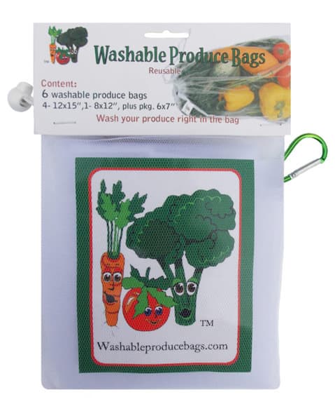 reusable washable produce bags