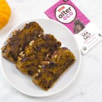 Alter Eco choc pumpkin bread recipe