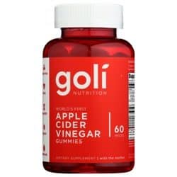 Goli apple cider vinegar gummies