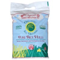 perlite alternative organic rice hulls