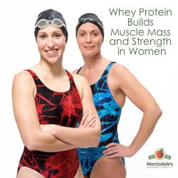 whey protein for women and older adults for muscles