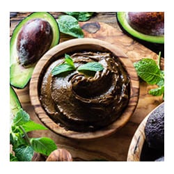 BareOrganics Irish moss chocolate avocado pudding