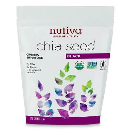 black chia seeds