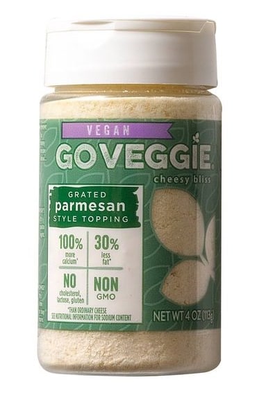 vegan grated parmesan cheese