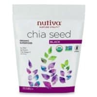 Nutiva superfood organic black chia seeds