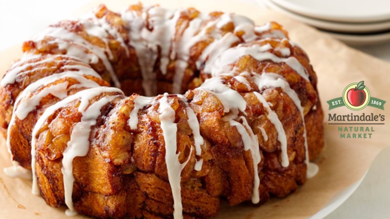 Immaculate Baking cinnamon roll and apple monkey bread recipe