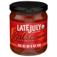 thick and chunky organic salsa medium spicy