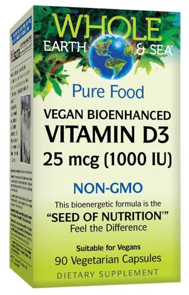 whole earth and sea vitamin d3 1000 iu