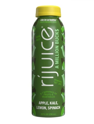 a million bucks rijuice beverage with fruits and vegetables