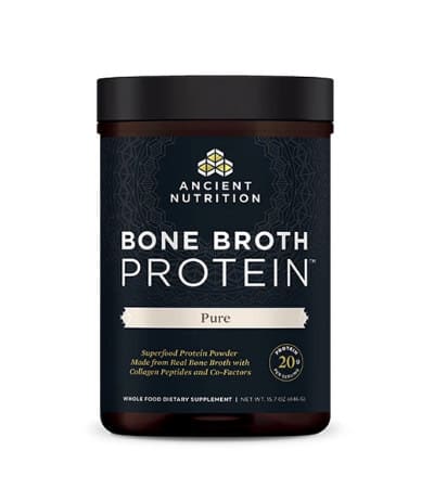 Ancient nutrition pure bone broth protein powder