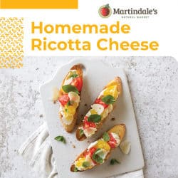 make ricotta cheese at home