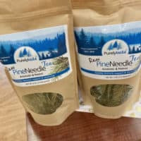 wild pine needle tea to brew and drink
