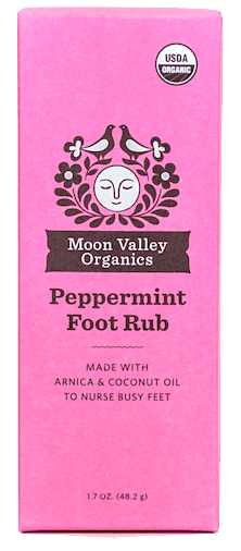 Moon Valley Organics Peppermint Foot Rub