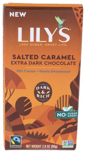 Lily's Salted Caramel Fair Trade Chocolate