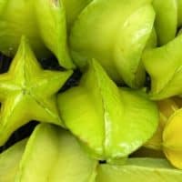 Delicious and refreshing starfruit