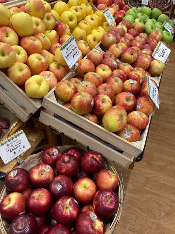 organically grown apples to buy