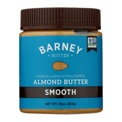 Barney Butter uses blanched almonds for ultra-smooth almond butter