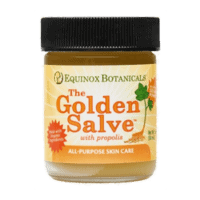 Equinox Botanicals all-natural wound care: golden salve with propolis