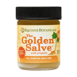 Equinox Botanicals all-natural wound care: golden salve with propolis