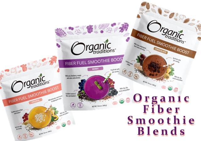 fiber fuel organic fiber smoothie blends for digestion and for weight loss