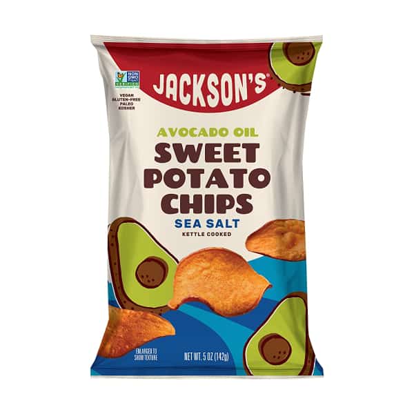 jackson's sweet potato chips with avocado oil