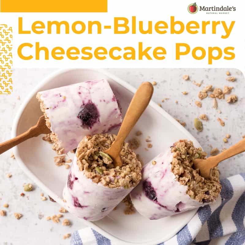 lemon cheesecake berry pops