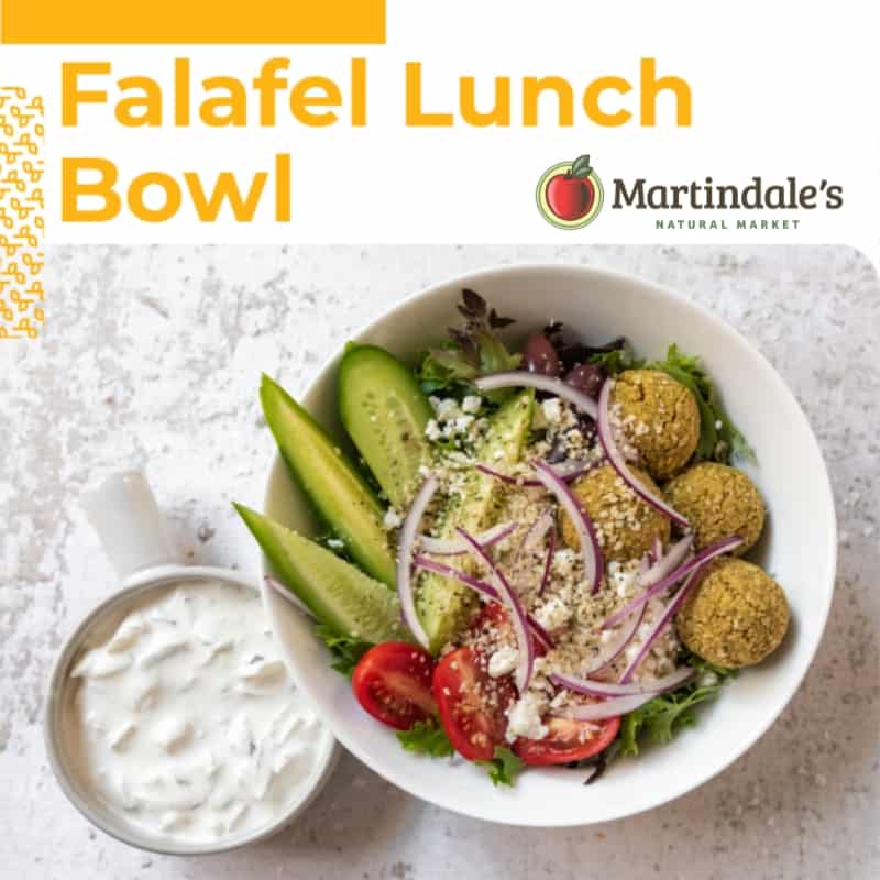 falafel lunch bowl