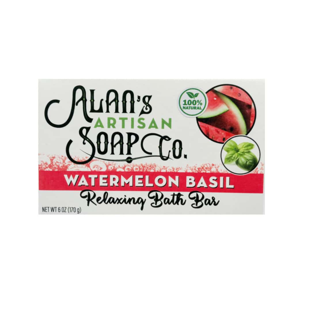 Alan’s Watermelon Basil Soap