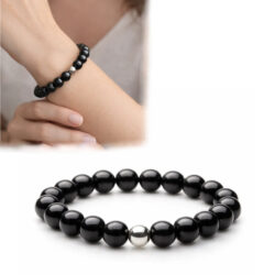 Shungite Bead Bracelet